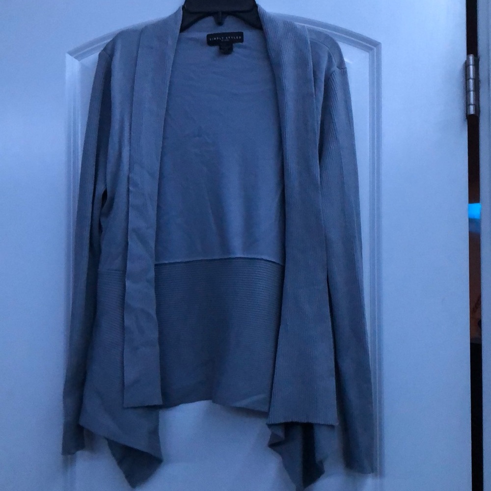 Light blue cardigan small